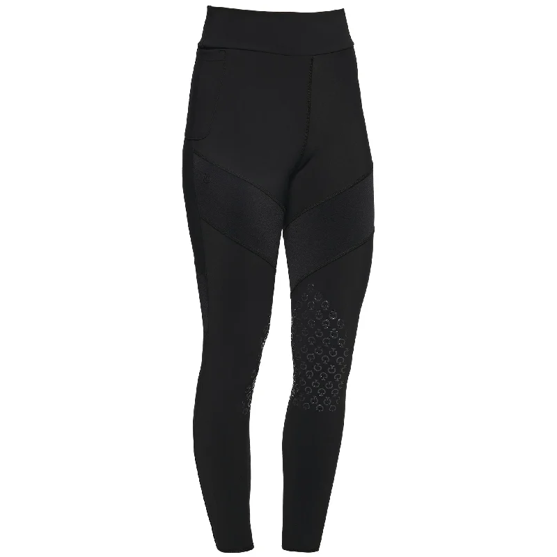 Cavalleria Toscana High Waist Leggings - Black Comfortable Compression Leggings