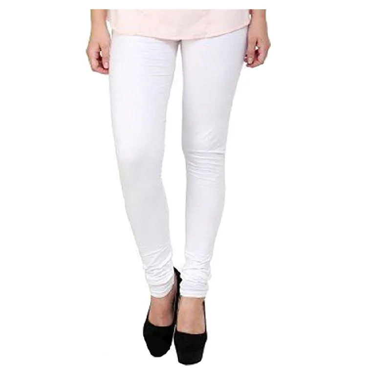 Elegant Solid Cotton Leggings Fashionable Moisture-Wicking Leggings