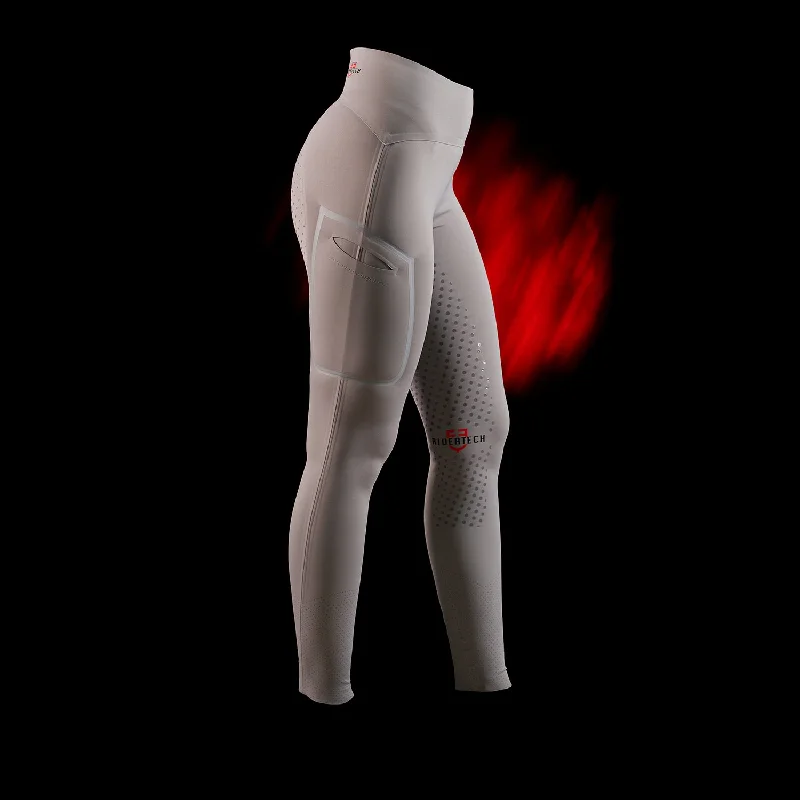 Ridertech Women's Riding Leggings with High Waist & Full Grip Fashionable Seamless Leggings