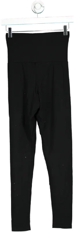 HATCH Black High-Waisted Leggings UK XS