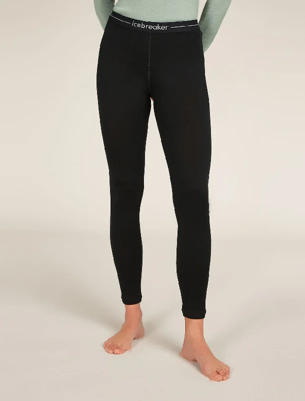 Icebreaker Merino 260 Tech Leggings (Women's) Fashionable Smooth Fit Leggings