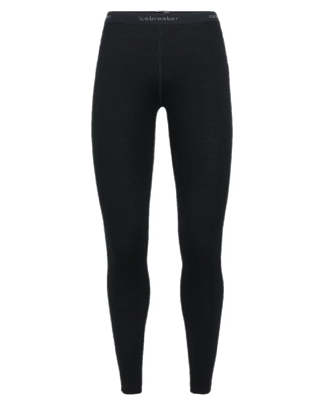 Icebreaker Womens Merino 260 Tech Thermal Leggings Trendy Patterned Leggings