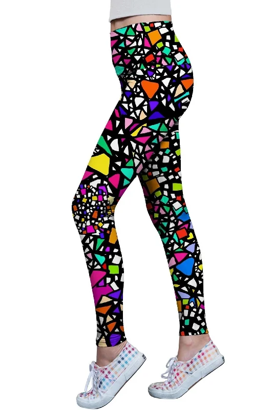 In a Joyful Mood Lucy Printed Performance Legging - Women