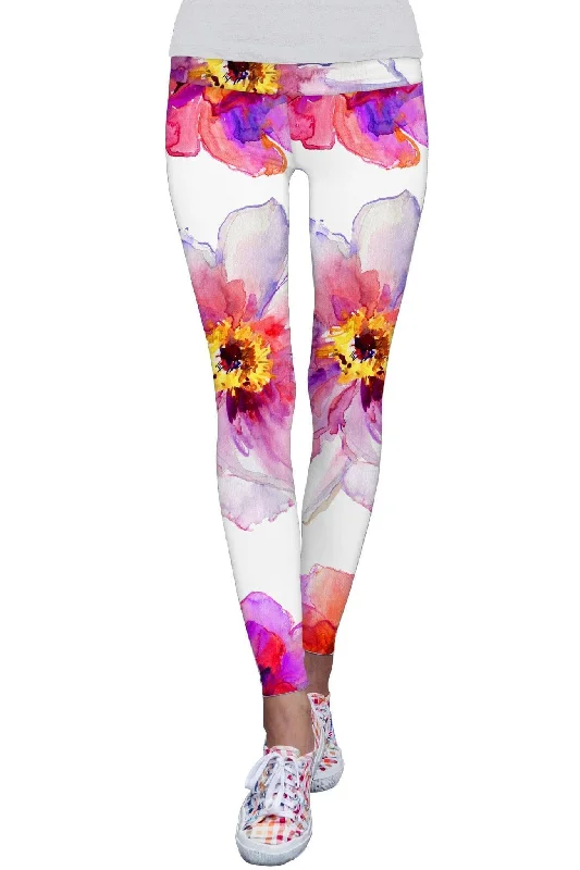 Isle of Love Lucy Floral Print Performance Leggings - Women