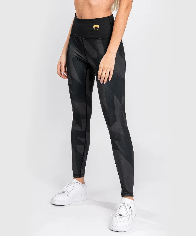 Leggings Venum Razor - Para Mujer - Negro/Oro