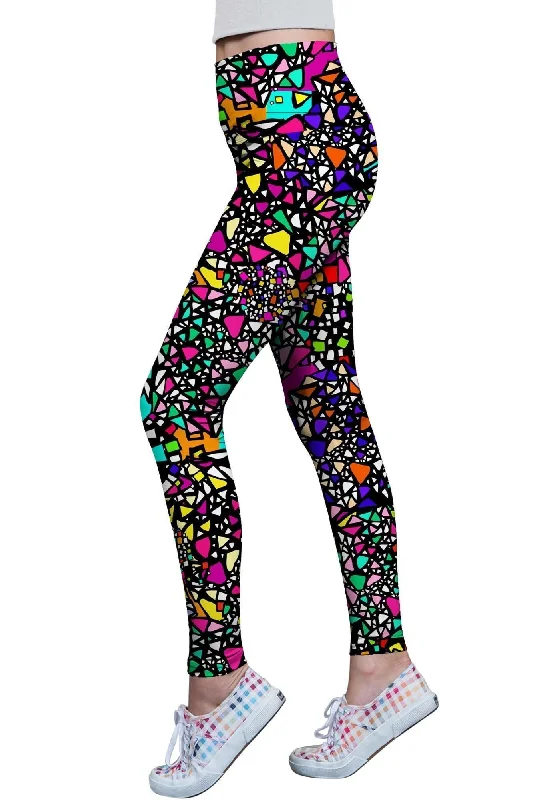 Little In a Joyful Mood Printed Performance Legging - Women