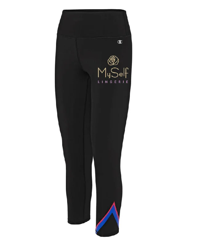 Champion Double Dry Exercise Leggings Stylish Pockets Active Leggings