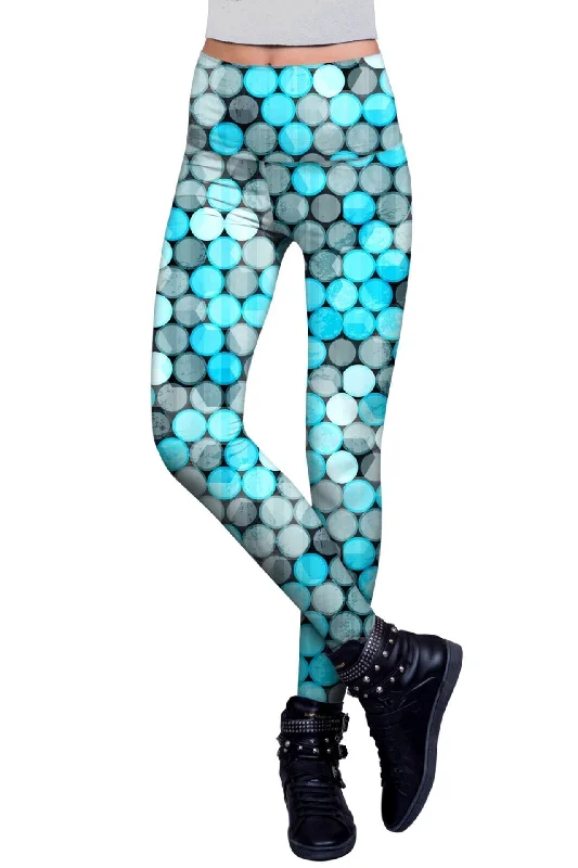 Magic Bubbles Lucy Printed Performance Leggings - Women