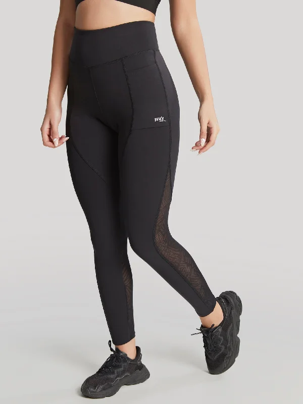 Panache Ultra Adapt Black Sports Legging 5023 Fashionable High-Rise Workout Leggings Panache Ultra Adapt Black Sports Legging 5023 Fashionable High-Rise Workout Leggings