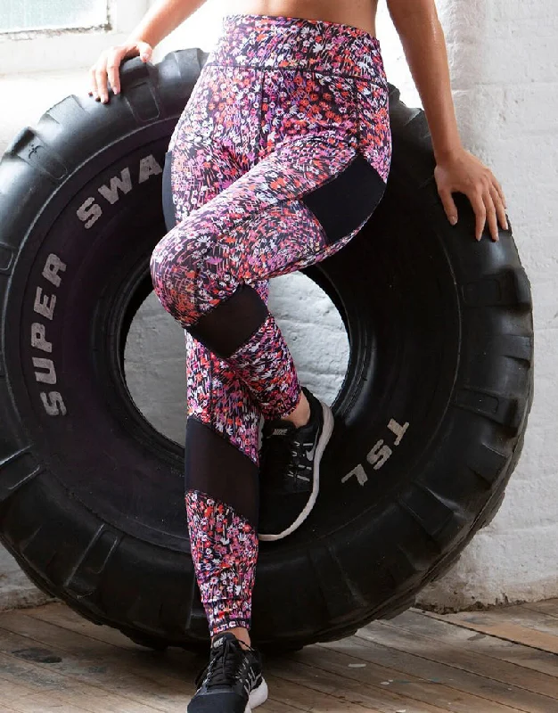 Pour Moi Energy Floral Print Sports Leggings Ditsy Print