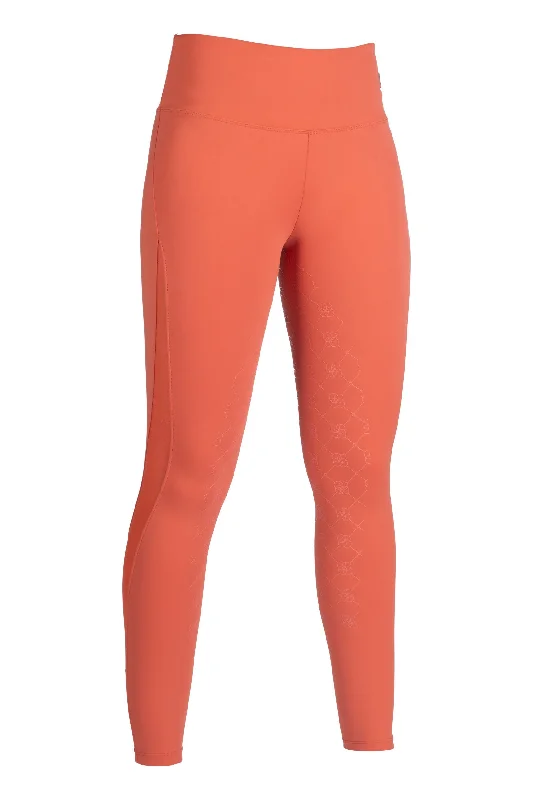 Riding Leggings Edinburgh Mesh with Silicone Full Seat Comfortable Zip-Up Leggings