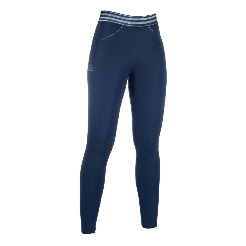 Women´s Riding Leggings Pull On with Full Silicone Seat Comfortable Slip-On Compression Leggings