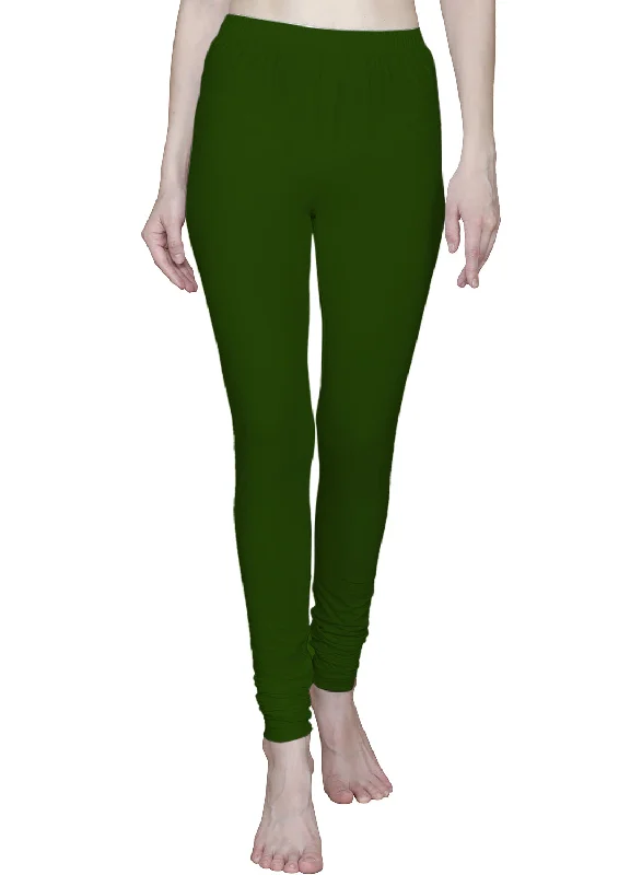T.T. Women Solid Chudidar Cotton Lycra Cool Leggings -Henna Chic Velvet Soft Leggings T.T. Women Solid Chudidar Cotton Lycra Cool Leggings -Henna Chic Velvet Soft Leggings