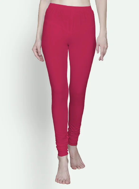 T.T. Women Solid Chudidar Cotton Lycra Cool Leggings -Poppy Cozy Sweat-Wicking Leggings T.T. Women Solid Chudidar Cotton Lycra Cool Leggings -Poppy Cozy Sweat-Wicking Leggings