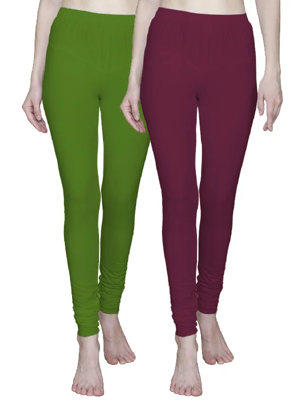 T.T. Women Solid Chudidar Cotton Lycra Cool Leggings -BRIGHT MAROON - KIWI( Free Size) Comfortable Slip-On Leggings T.T. Women Solid Chudidar Cotton Lycra Cool Leggings -BRIGHT MAROON - KIWI( Free Size) Comfortable Slip-On Leggings