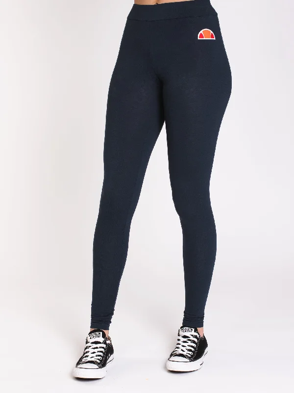 WOMENS SOLOS LEGGING - NAVY - CLEARANCE Elegant Black Leggings