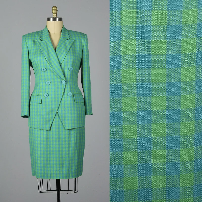 1990s Christian Dior Deadstock Skirt Suit lightweight skirt design