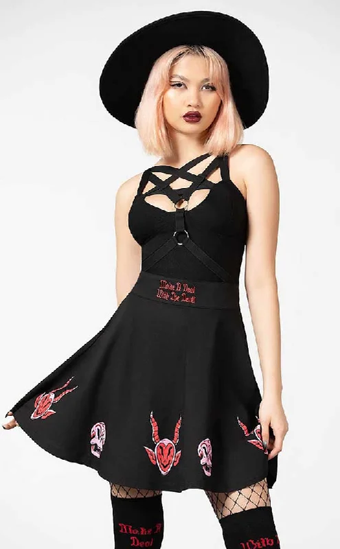 Covenant Skater Skirt cashmere skirt soft