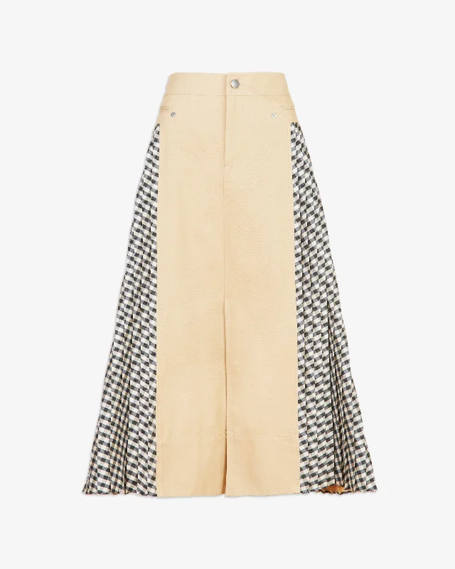 Decland Skirt velvet skirt plush