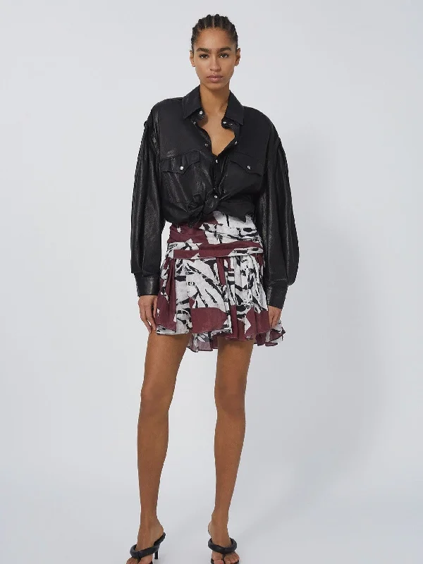 Hernan Skirt cashmere skirt fine