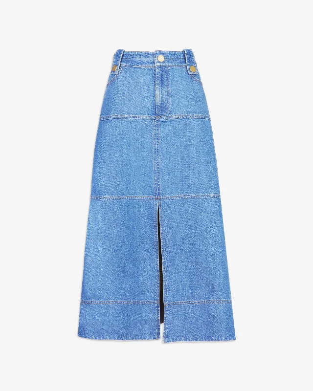 Hudie Skirt chiffon skirt lightweight