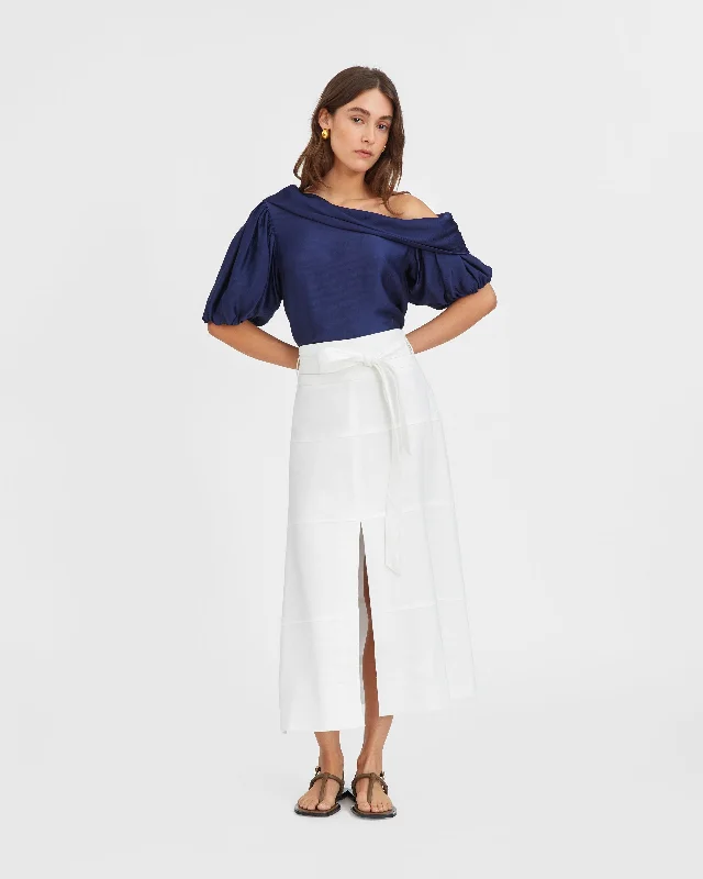 Linen Hudson Skirt corduroy skirt durable