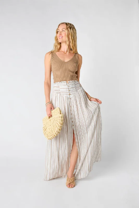 No Worries Maxi Skirt corduroy skirt comfortable