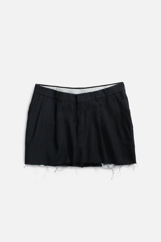 Rework Trouser Skirt - M relaxed fit skirt