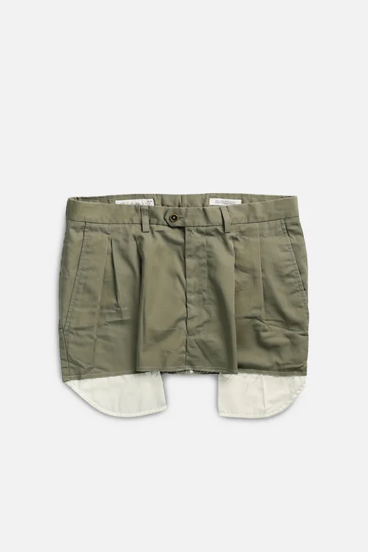 Rework Trouser Skirt - M denim skirt classic