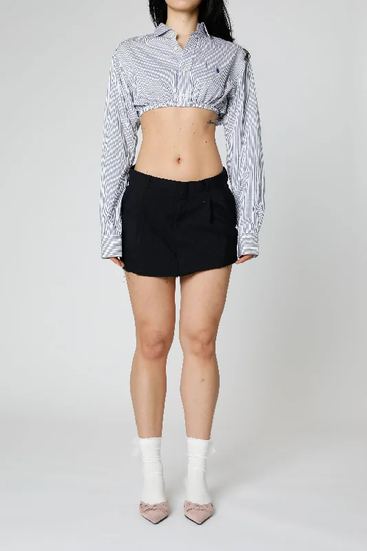 Rework Trouser Skirt - S chiffon skirt lightweight