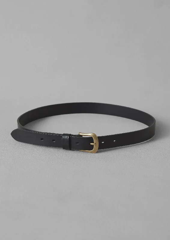 Jeans Belt | Black Fashionable Raw Hemmed Jeans