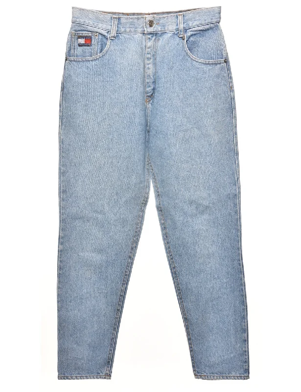 Tommy Hilfiger Tapered Jeans - W29 L28 Cozy Relaxed Fit Denim Jeans