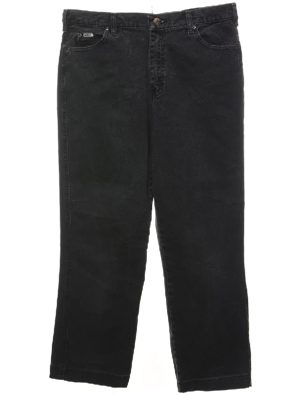 Tapered Lee Jeans - W34 L29 Fashionable Button-Front Jeans