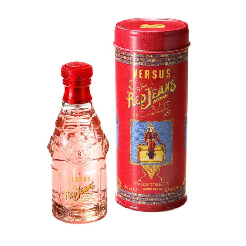 VERSACE RED JEANS FOR LADIES EDT 75 ML Comfortable Ankle Jeans