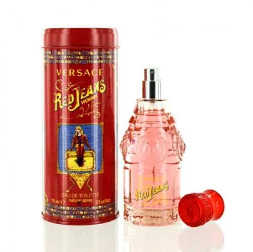 Versace Red Jeans Versus EDT Spray Casual Distressed Denim Jeans