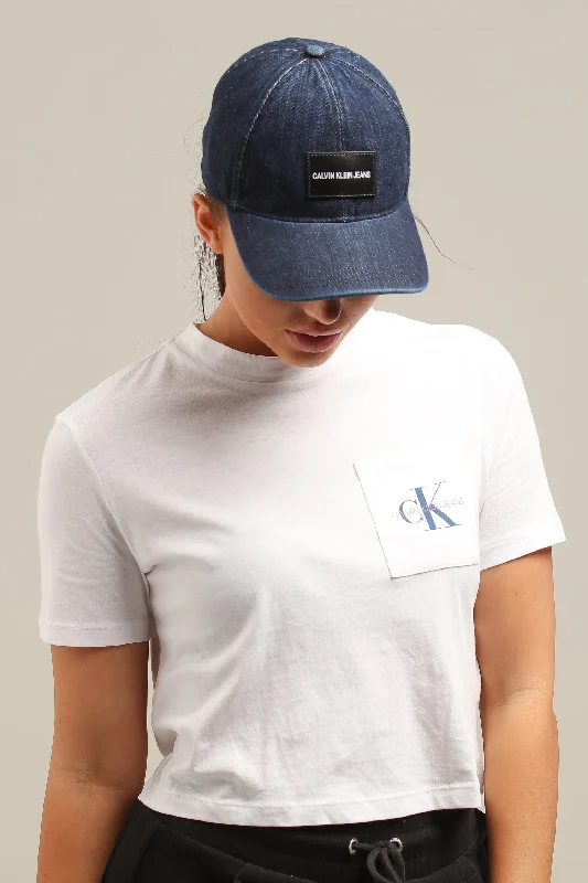 Calvin Klein Jeans J Denim Cap Indigo Comfortable Faded High-Rise Jeans