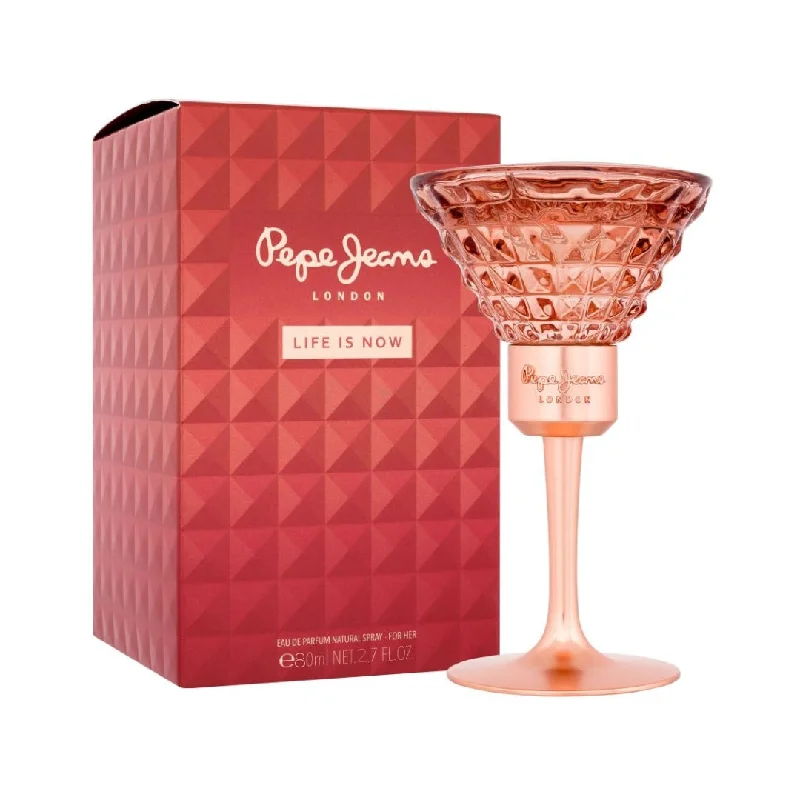 Pepe Jeans Life Is Now Edp 80Ml Mujer Elegant Raw Hem Jeans