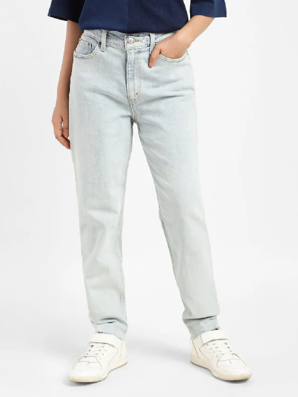 Women's Straight Fit Jeans Fashionable Jeggings Style Jeans