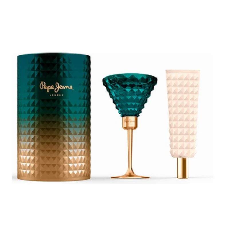 Estuche Pepe Jeans Celebrate (Metal Redondo) Edp 80Ml+80Ml B/L Mujer Chic Vintage-Inspired Denim Jeans Estuche Pepe Jeans Celebrate (Metal Redondo) Edp 80Ml+80Ml B/L Mujer Chic Vintage-Inspired Denim Jeans