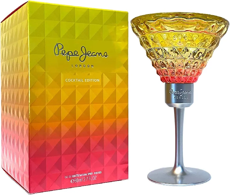Pepe Jeans London Cocktail EDT for Women 80ml Stylish High-Rise Mom Jeans