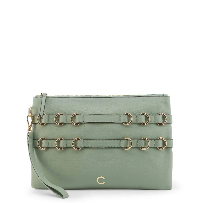 Carrera Jeans - REBECCA_CB6047 - Green Trendy Wide-Leg High-Waist Denim