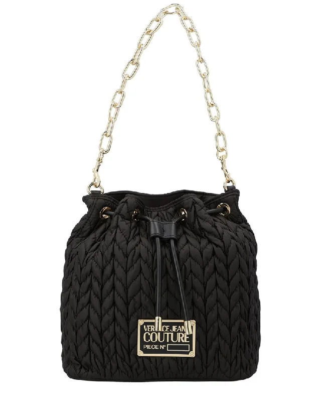 Versace Jeans Couture Shoulder Bag Fashionable Cropped Denim Jeans