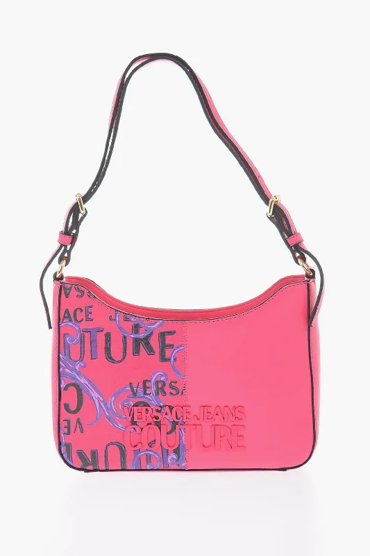 Versace JEANS COUTURE Baroque Motif Shoulder Bag with Embossed Logo Unica One size Casual Straight-Leg Jeans Versace JEANS COUTURE Baroque Motif Shoulder Bag with Embossed Logo Unica One size Casual Straight-Leg Jeans