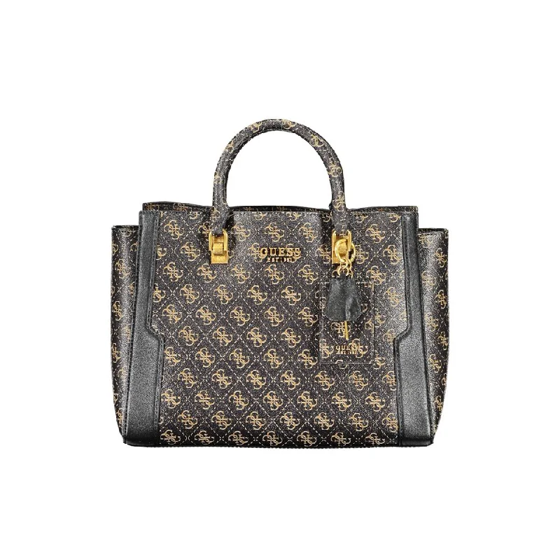 Guess Jeans  Polyethylene Women's Handbag Stylish High-Waisted Denim