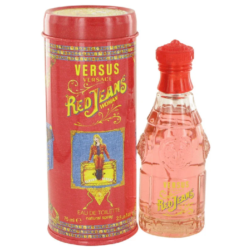 RED JEANS by Gianni Versace for WOMEN: EDT SPRAY 2.5 OZ (NEW PACKAGING) Trendy Low-Rise Slim Jeans RED JEANS by Gianni Versace for WOMEN: EDT SPRAY 2.5 OZ (NEW PACKAGING) Trendy Low-Rise Slim Jeans