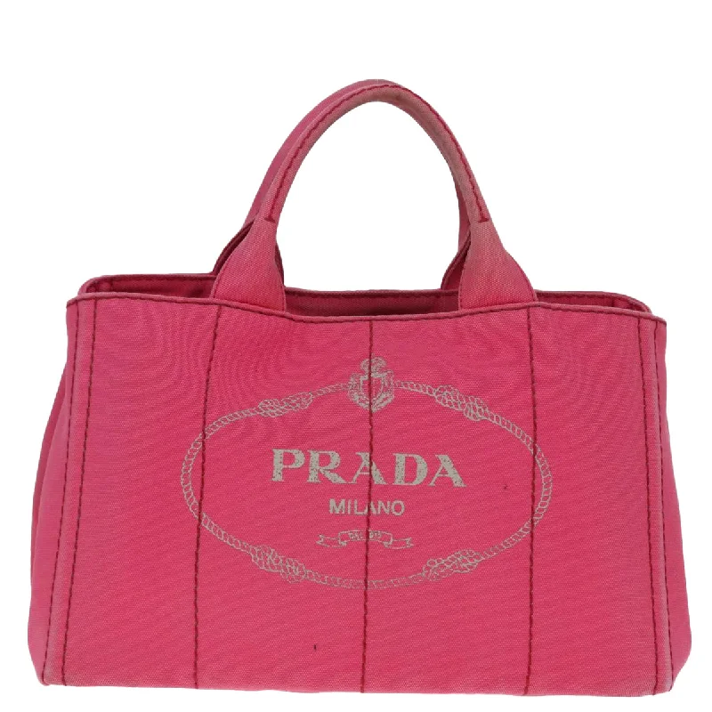 Prada Canapa Pink Denim - Jeans Tote Bag (Pre-Owned)