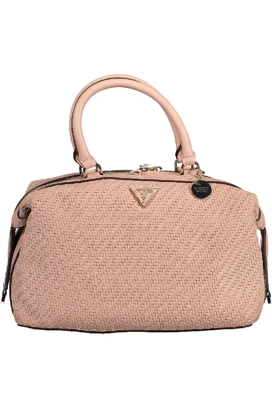 Guess Jeans Chic  Satchel with Contrasting Women's Details Casual Light Wash Jeans