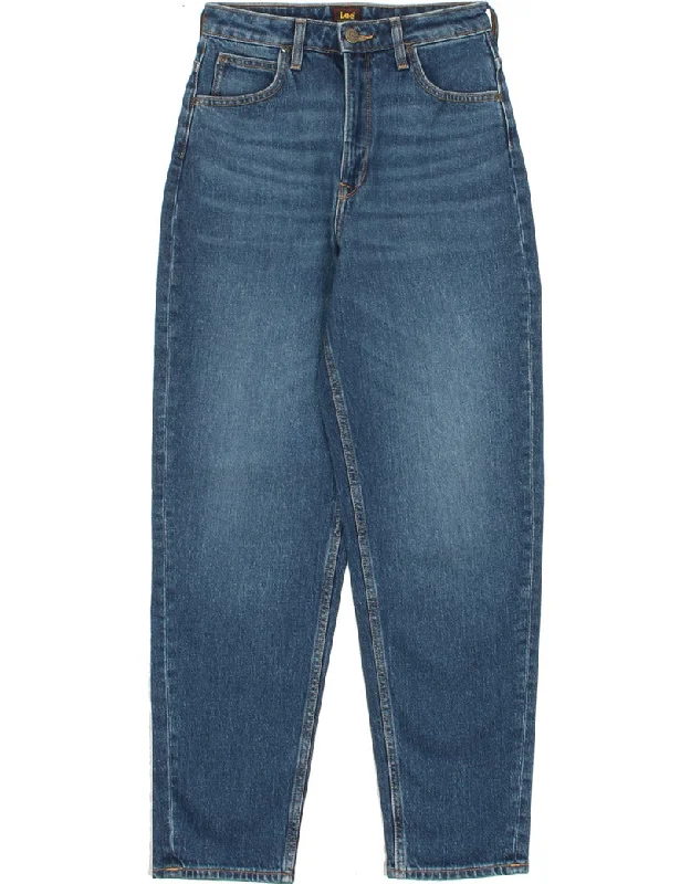 Lee Stella Tapered Jeans Dark Ruby Trendy Plus Size Jeans