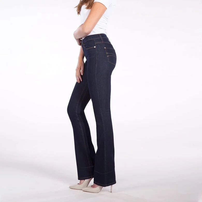 Second Yoga Jeans - Classic Rise Alex Flare Rinse Indigo