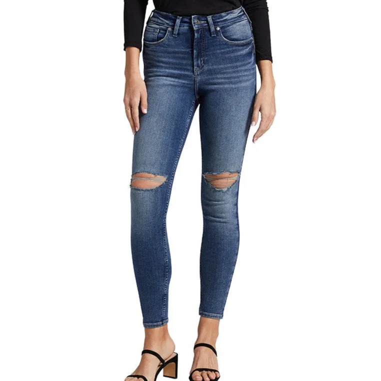 Silver Jeans - Infinite Fit High Rise 27" Eco Responsible Jeans